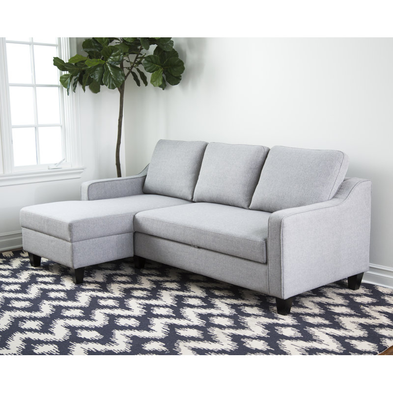 Nostrand Left Hand Facing Sleeper Sectional & Reviews Birch Lane